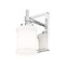 Z-Lite Cadoc 1 Light Wall Sconce, 4.5in. W x 8.75in. H, Chrome 622-1S-CH - alternate 4